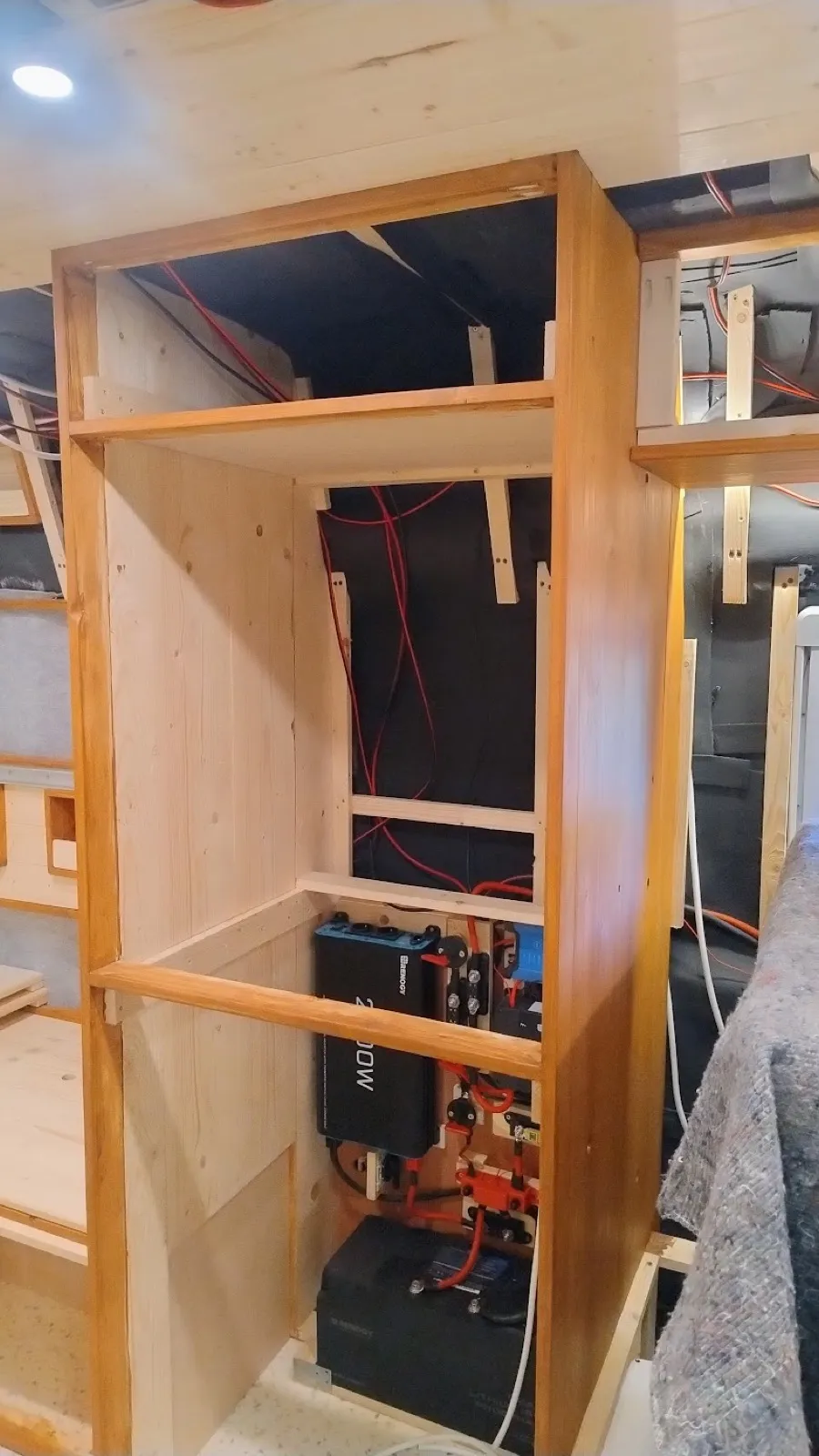 Installation électrique complète du van